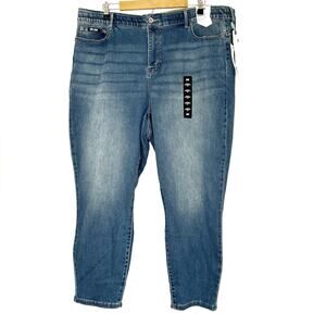 DKNY Jeans Bleecker Shaping Skinny High Rise Jeans Ankle Length NWT Womens 22W